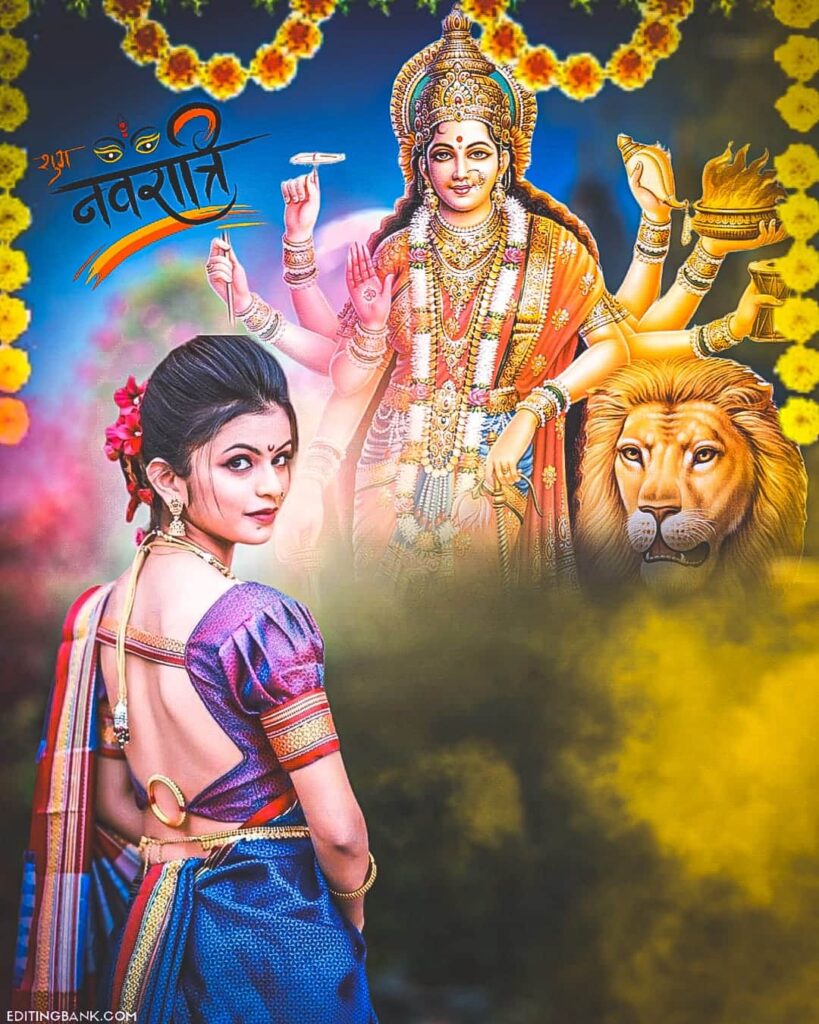 photo edit durga puja editing background