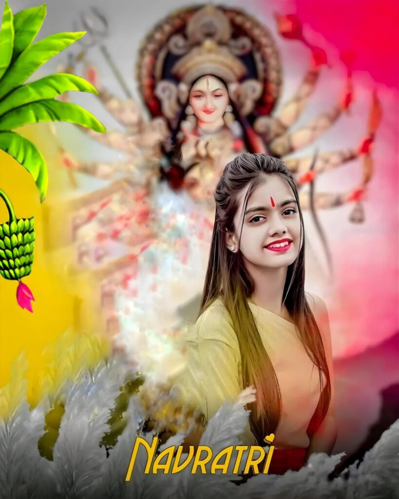 happy navratri cb background