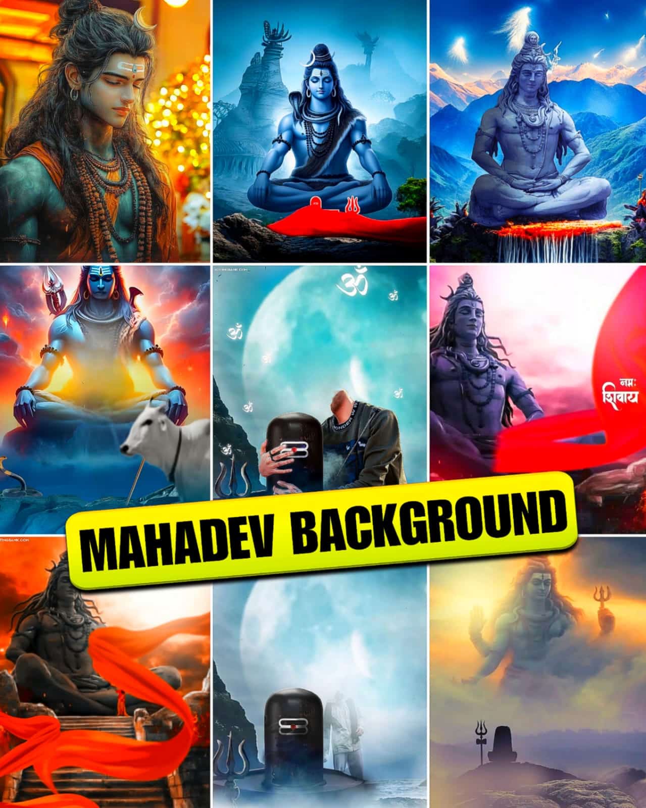 Full Hd Mahadev Cb Background