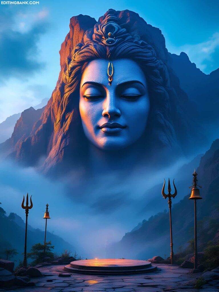 Background Mahashivratri Photo Editing