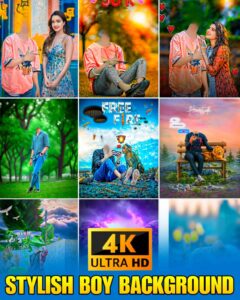 Stylish Editing Photos For Boy Background