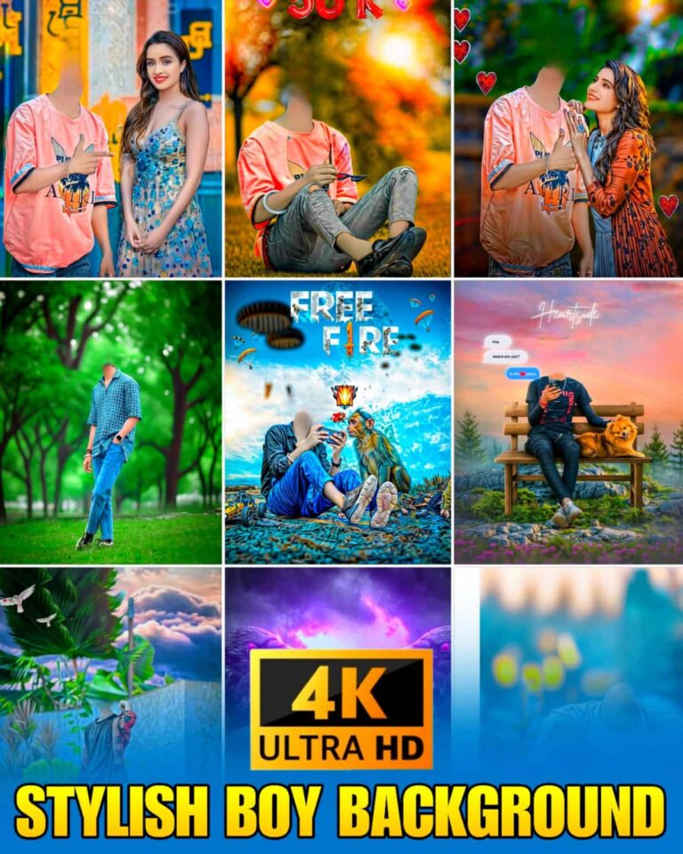 Stylish Editing Photos For Boy Background