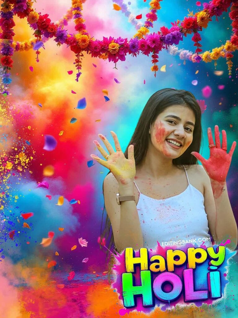 Editing Holi Background Hd