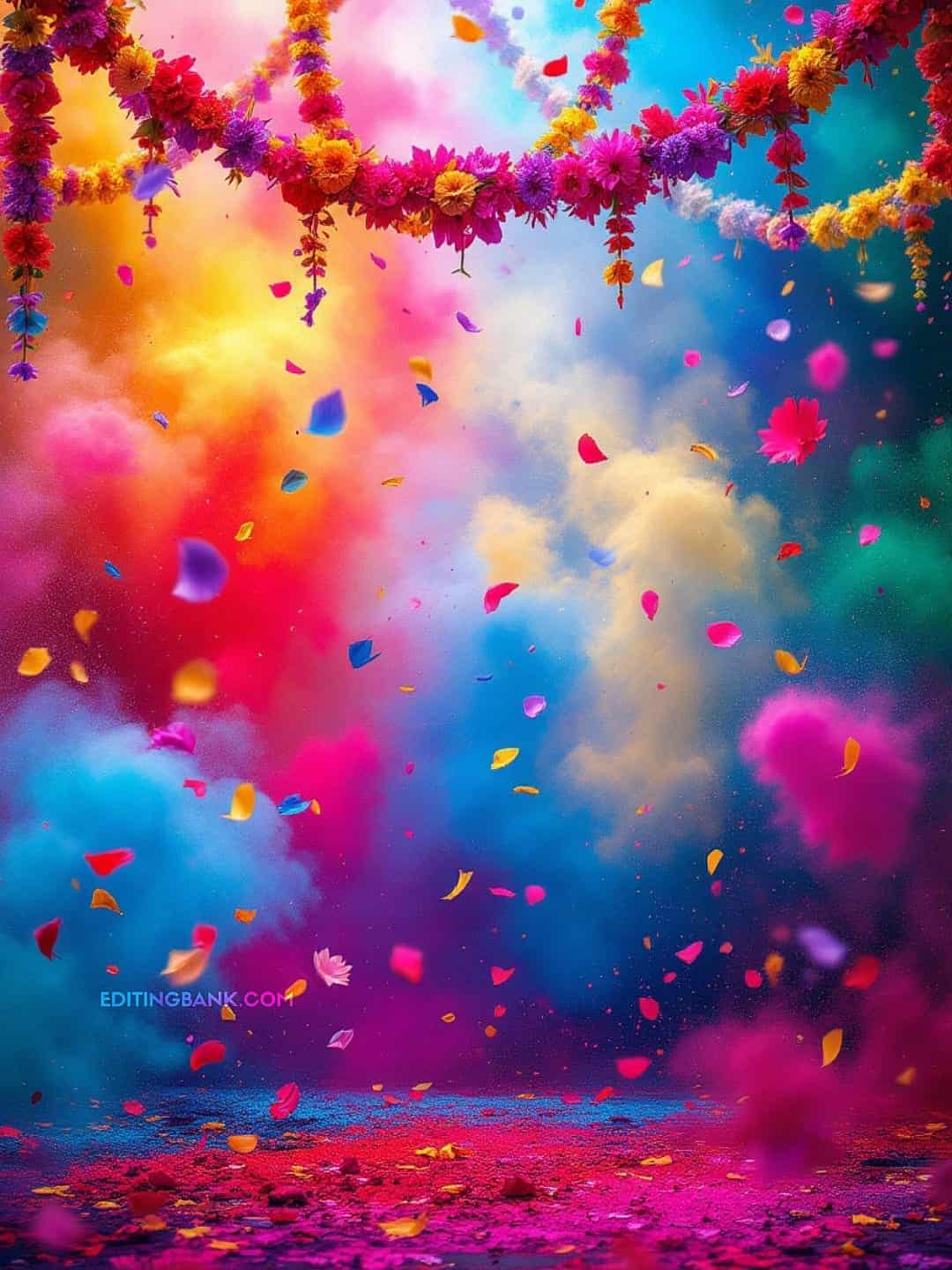 Editing Holi Background Hd