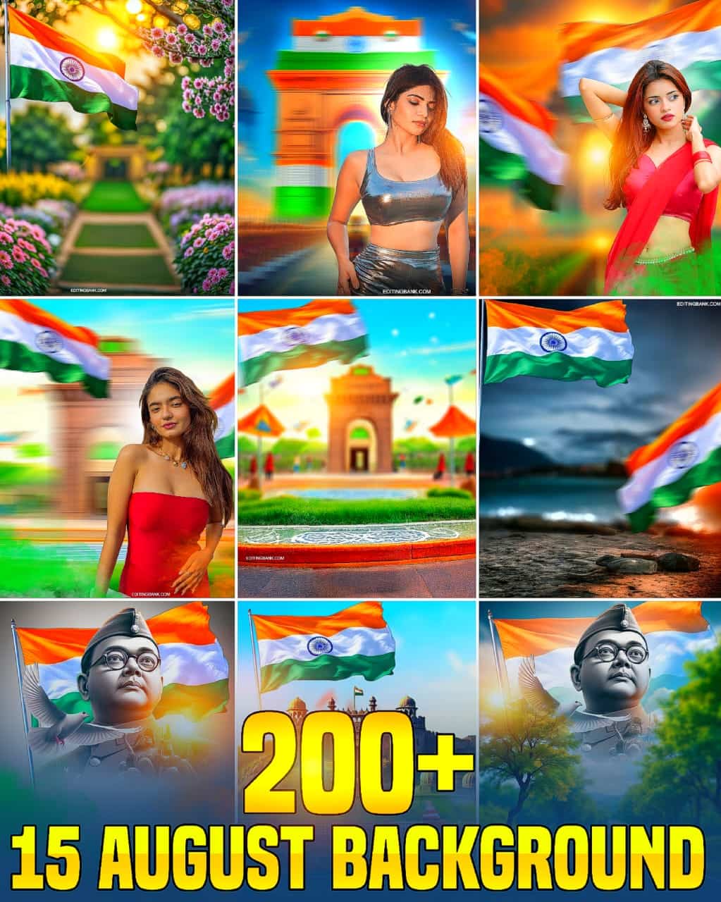 Full HD 15 August Background HD