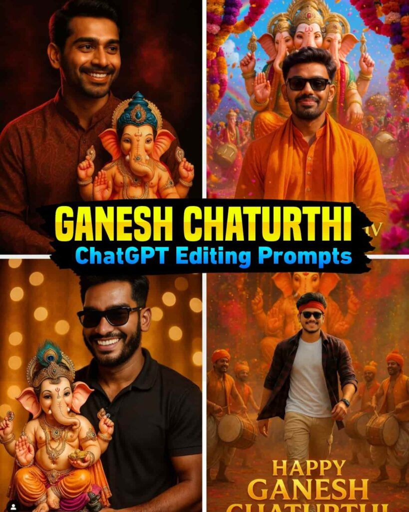 ChatGPT Ganesh Chaturthi Photo Editing Prompt