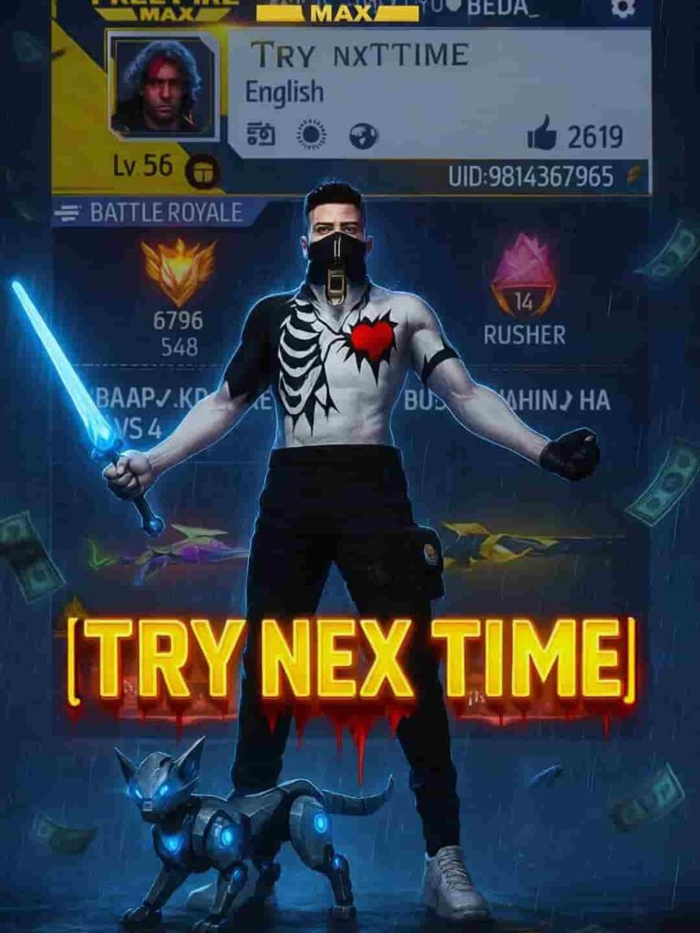 Free Fire Profile ChatGPT Photo Editing