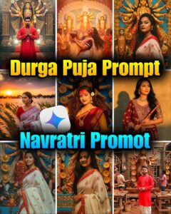 Gemini Durga Puja Navratri Photo Editing Prompts