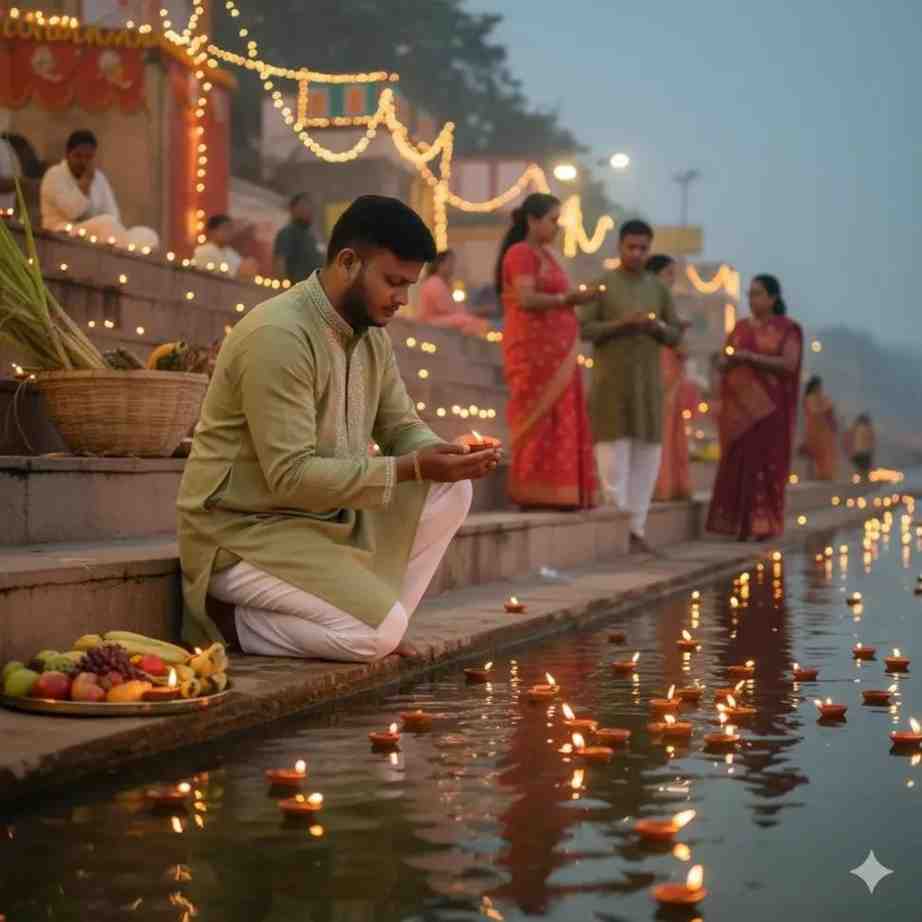 chhat puja photo editing google gemini prompt