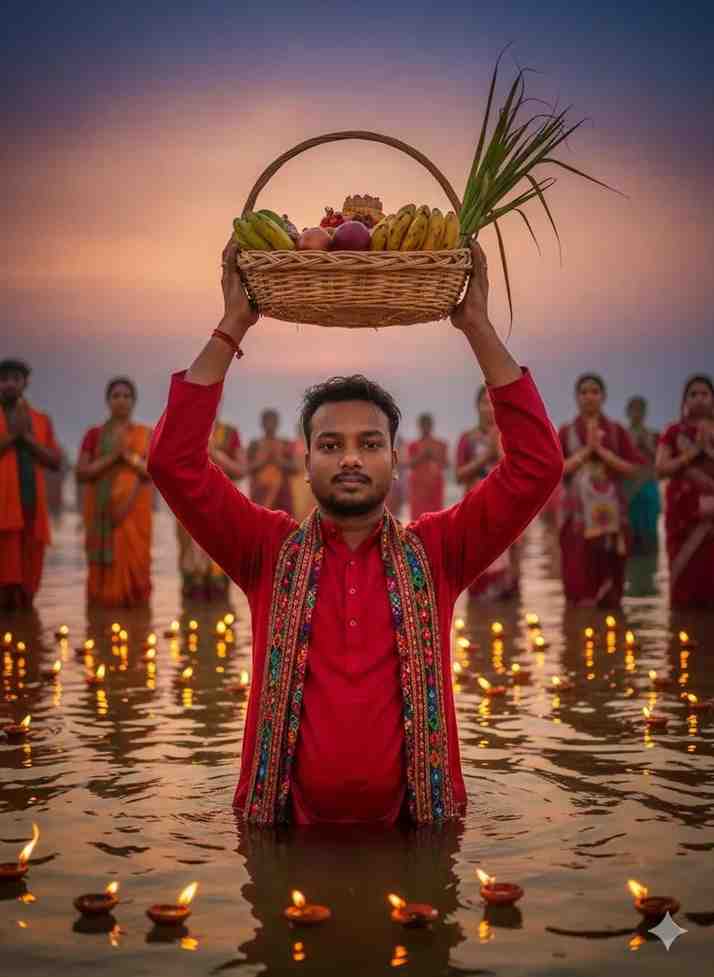 gemini chhat puja photo editing prompt