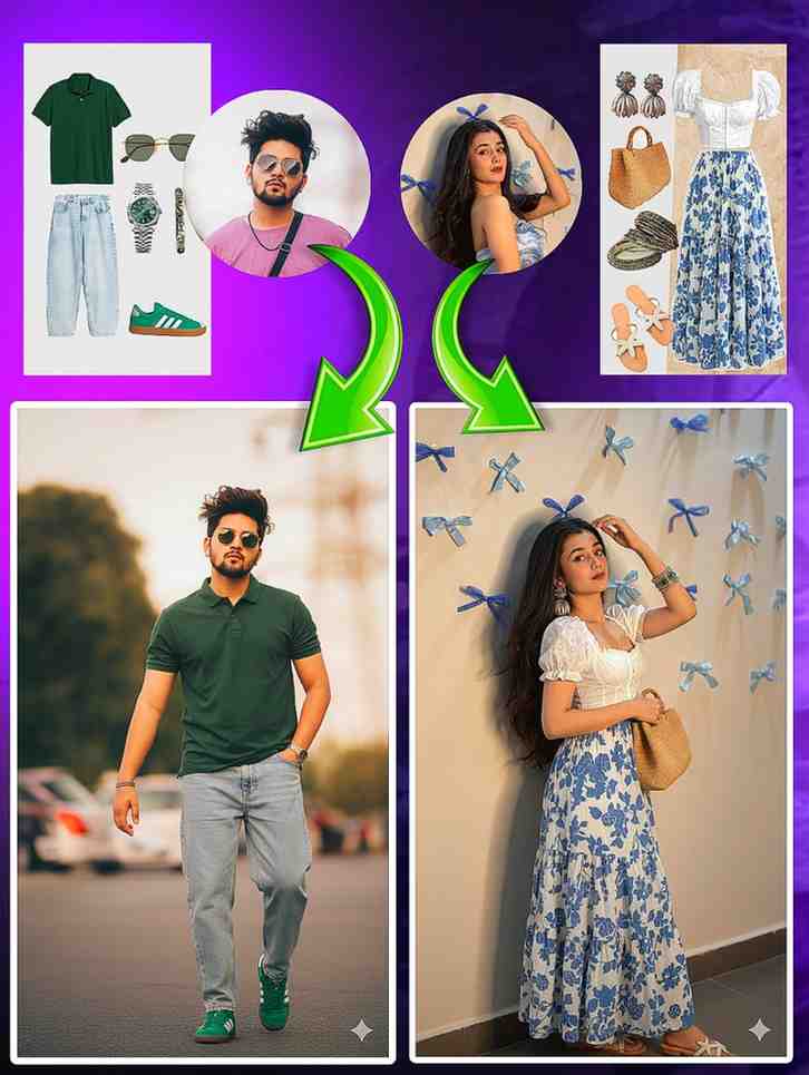 gemini outfit photo editing prompt