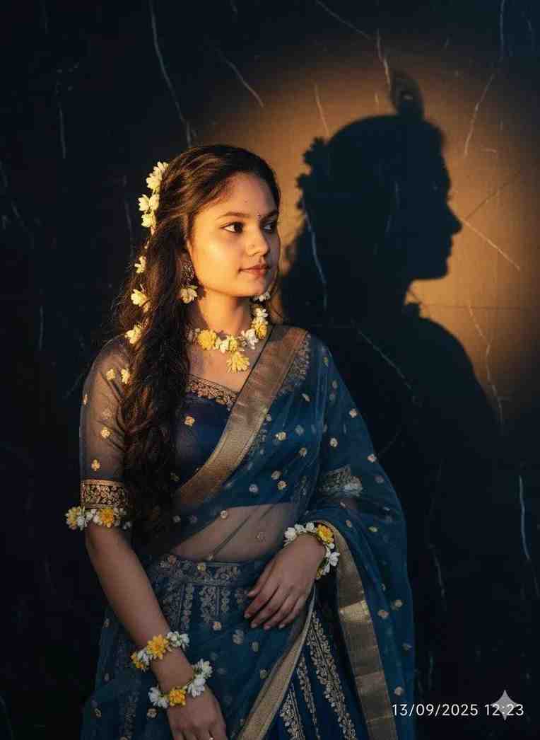 radha rani look prompt for gemini