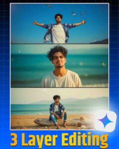 3 Layer Photo Editing Google Gemini Prompt Free