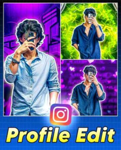Instagram Viral Aesthetic Profile Photo Editing