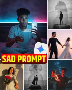 Sad Photo Editing Google Gemini Prompt