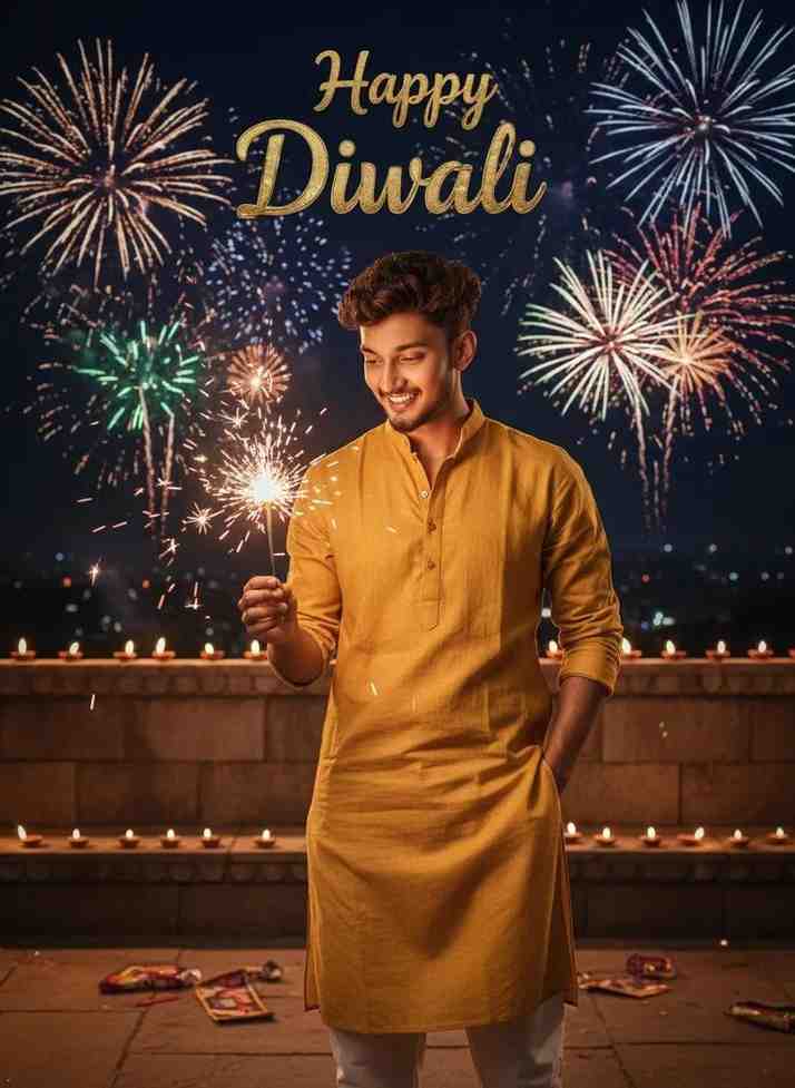 diwali boys photo editing editing prompt