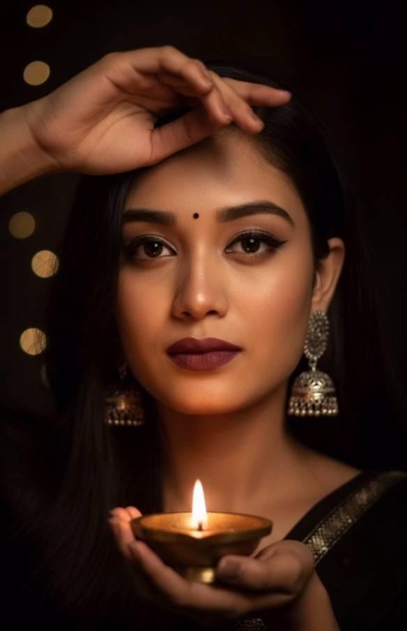google gemini diwali prompt girl
