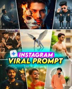 instagram stylish photo edit Gemini Prompts