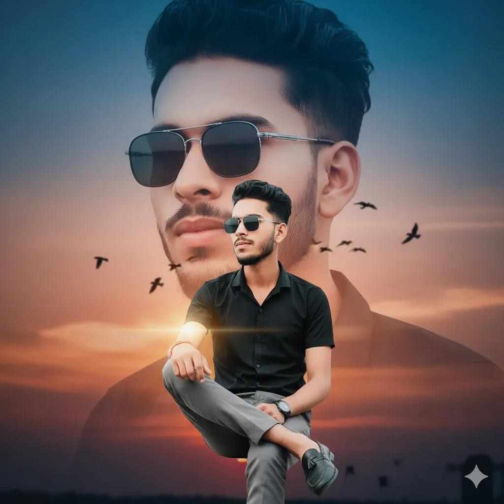 instagram viral boy retro photo editing prompts