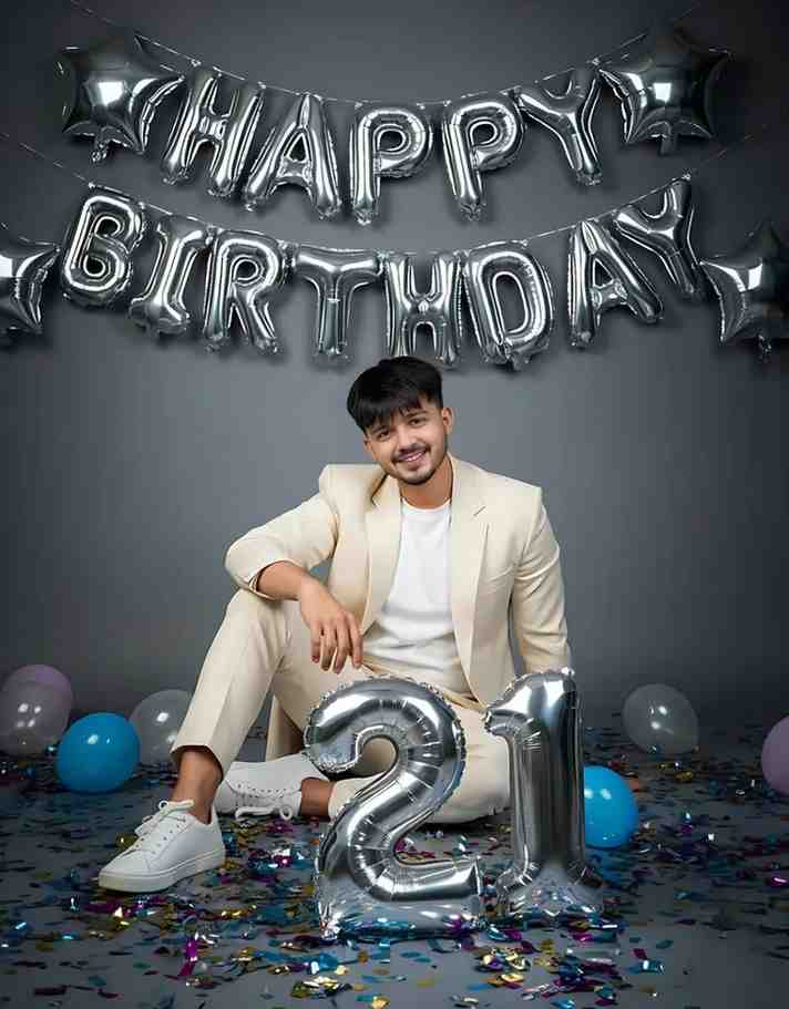 trending happy birthday photo editing prompt