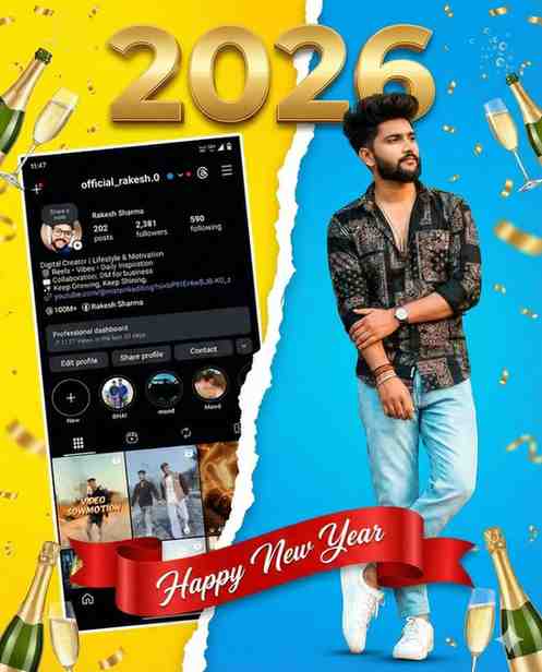 happy new year 2026 prompt