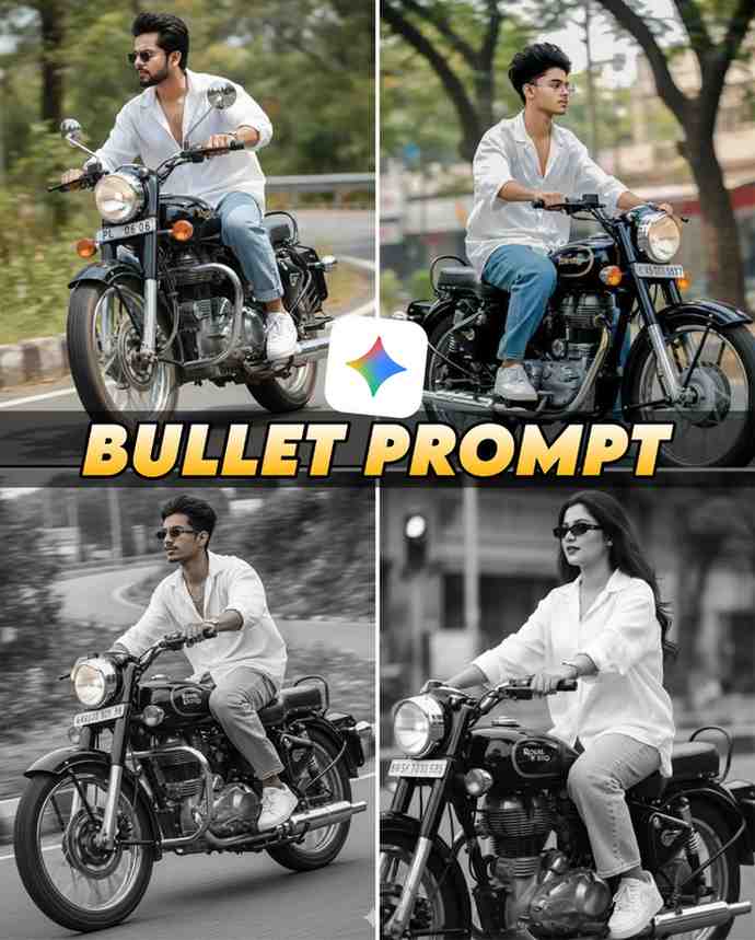 google gemini bullet bike prompt